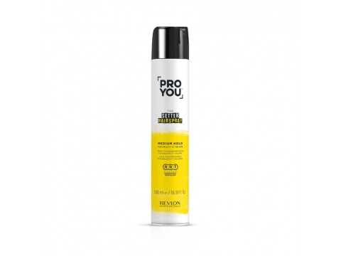 REVLON PRO YOU™ THE SETTER vidutinės fiksacijos lakas, 500 ml